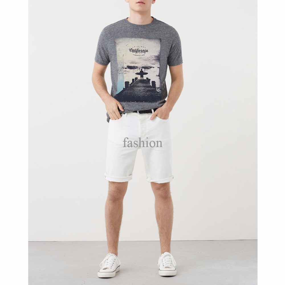 Jfashion Basic Men's Tshirt Full Printing