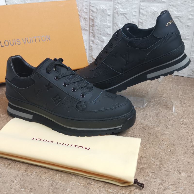 sepatu lv sneaker shoes mirror quality lou is vuitton sepatu pria sepatu branded sepatu cowok