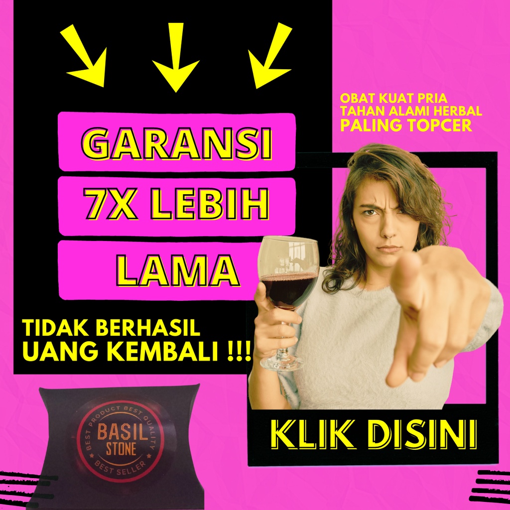 Obat Kuat Pria Tahan Lama Sex Oles Original Herbal Alami Dewasa Basil Stone