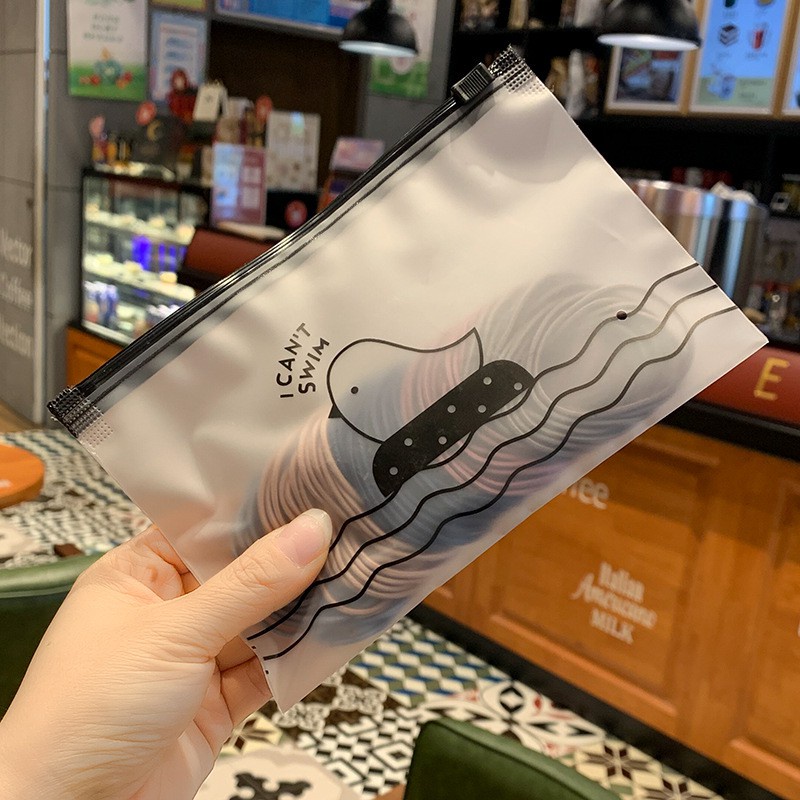 Karet Ikat Rambut Korea 100 pcs Free Zipper Bag - Kunciran Rambut Accecories Rambut Import Fashion