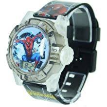 [PA] JAM TANGAN ANAK MURAH KARAKTER PROYEKTOR LASER LAMPU SUARA SPIDERMAN / CARS / JA008