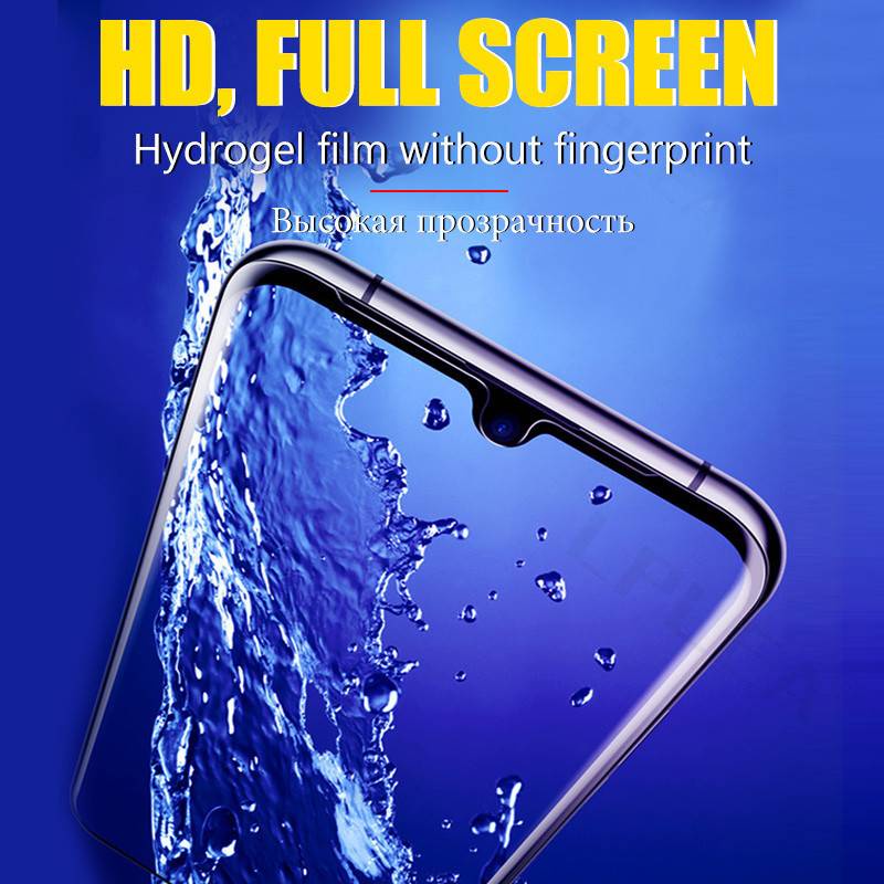 35D Curved Hydrogel Soft Film For Huawei HUAWEI Mate 8 / Mate 9 / Mate9 pro / Mate 10 / Mate10 pro / Mate 20 / Mate 20 pro / Mate 20X Mate 30 / mate 30E / Mate30 Pro / mate 30E pro / mate40 / mate 40E / mate40 pro / mate40 Pro+ P Smart 2019 Not Glass