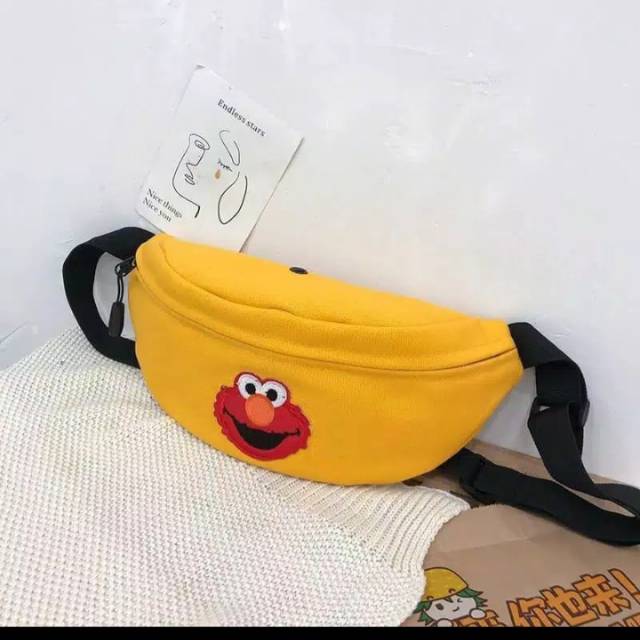 Tas pinggang cewek elmo