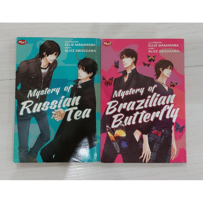 Komik Mystery of Russian Tea - Mystery of Brazillian Butterfly (1 set)