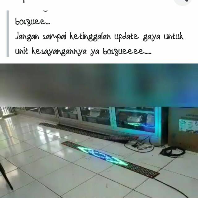 Strobo 2020 strobo running text 1.4 m