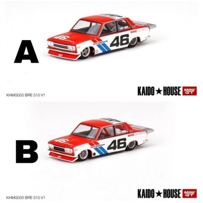 Mini GT Kaido House Datsun 510 Pro Street BRE