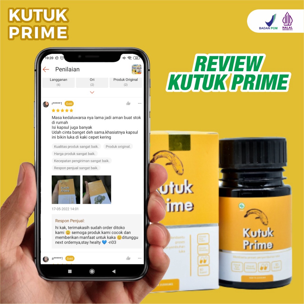 Kutuk Prime Original – Kutuk Kapsul 100% Ekstrak Ikan Gabus Atasi Luka Operasi Sembuhkan Diabetes Cepat Keringkan Luka Operasi Turunkan Kadar Gula Cegah Infeksi Pada Luka Atasi Luka Bakar Kecelakaan