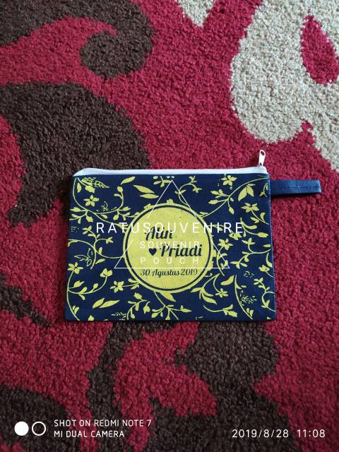 Dompet Souvenir Pernikahan Undangan Ucapan Terima Kasih Wedding Nikah Pertunangan Engagement ||