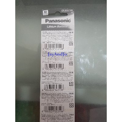 Panasonic Baterai CR2032 3V   Battery CR2032 Murah