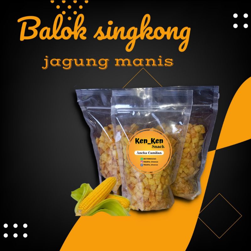 

Balok singkong khas magelang Rasa jagung manis