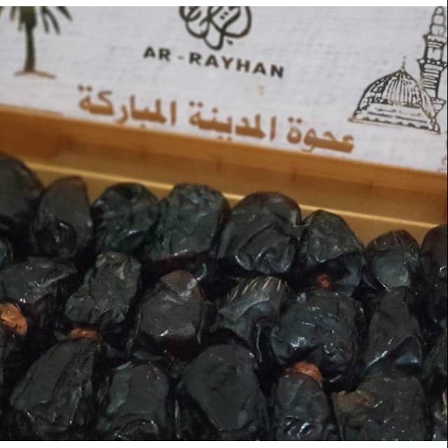 

Kurma Ajwa Ar Rayhan Al Madina Kurma Nabi Original 500 gr