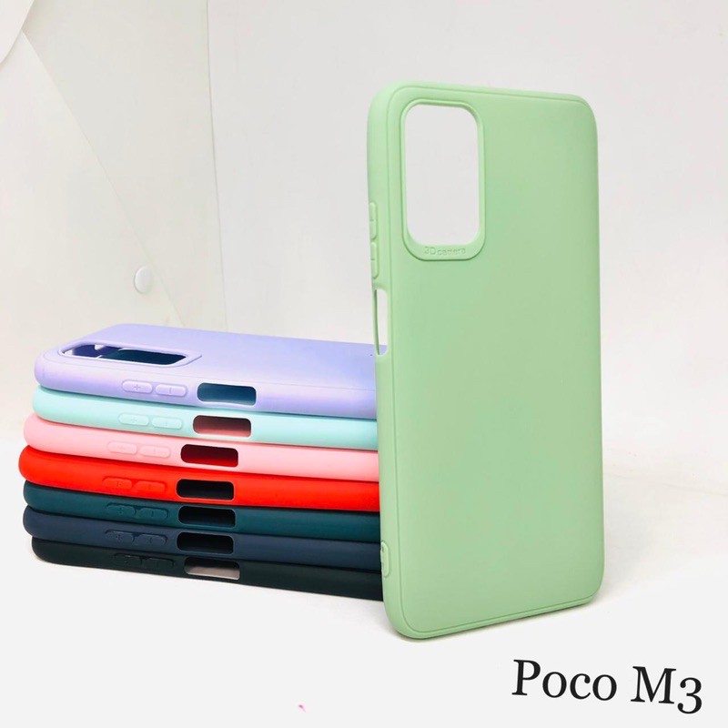 PROMO MAKARON CASE 3D POCOPHONE M3 SUPER SOFT QUALITY PREMIUM SOFT CASE