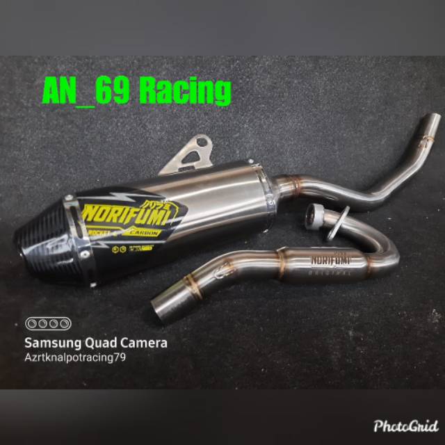 Knalpot NORIFUMI ROCKET 4 KOMPETISI - CRF 150