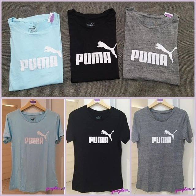 grey puma shirt