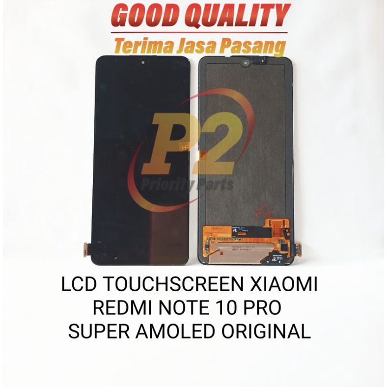 LCD TOUCHSCREEN XIAOMI REDMI NOTE 10 PRO SUPER AMOLED ORIGINAL