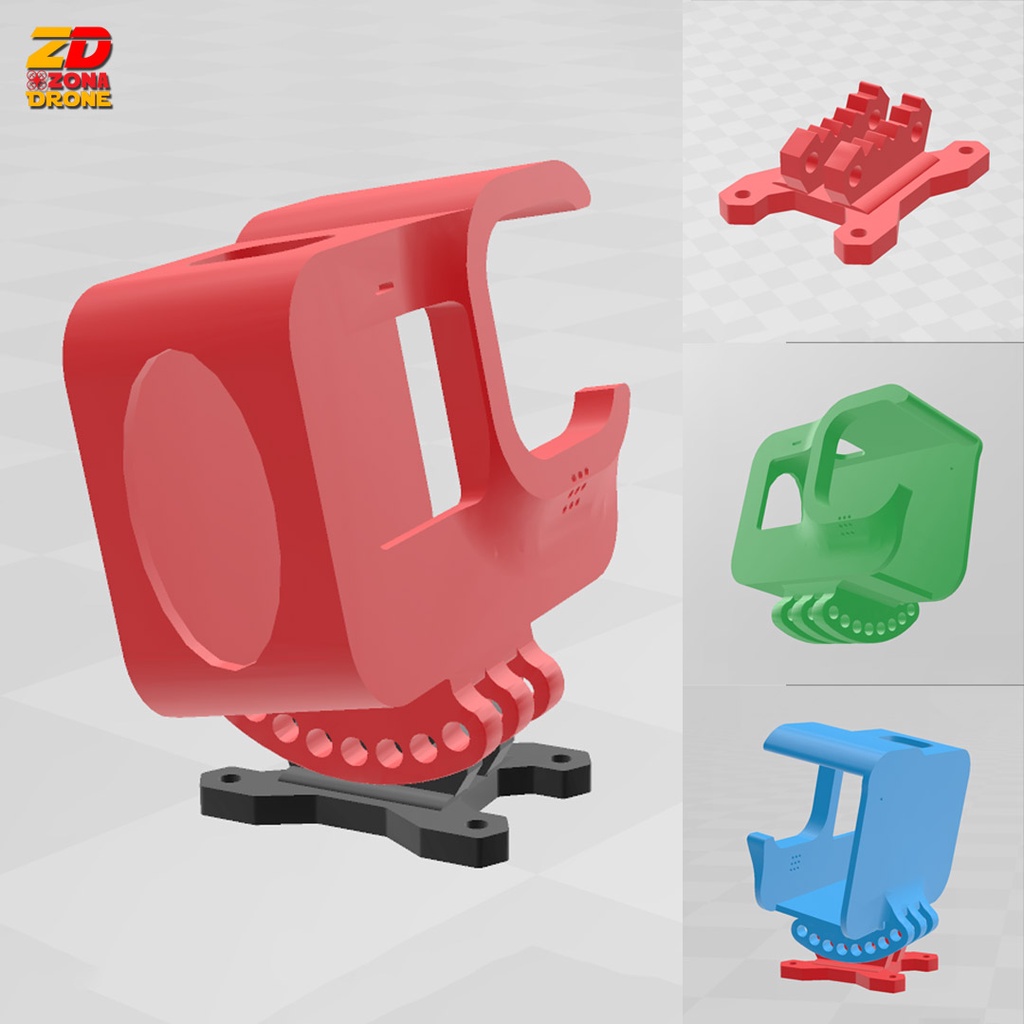 iFlight Nazgul Evoque F5X Gopro Hero 9 Adjustable Mount FPV Drone