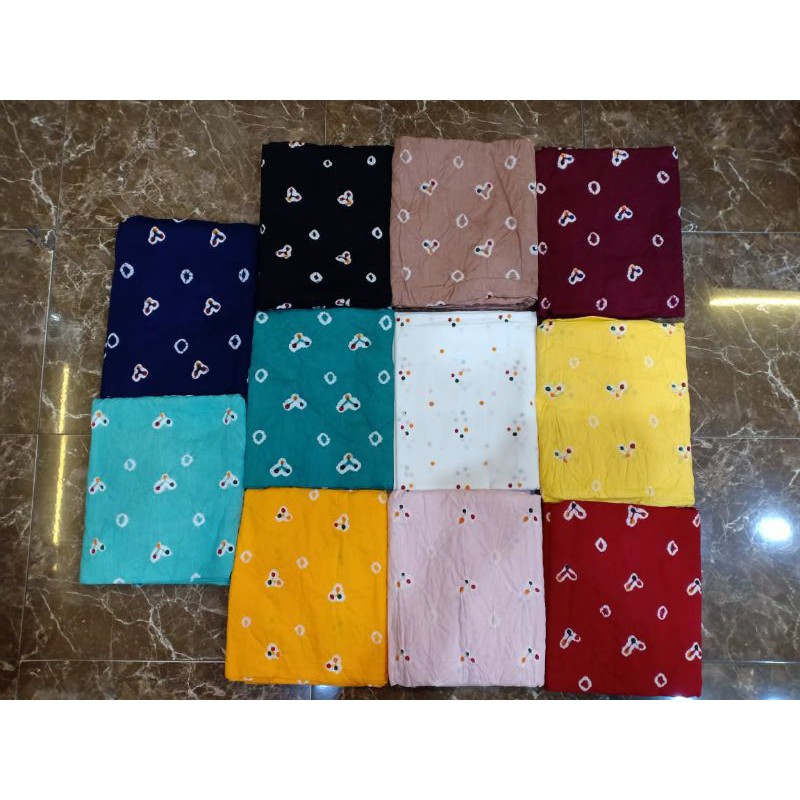 Kain batik solo jumputan asli