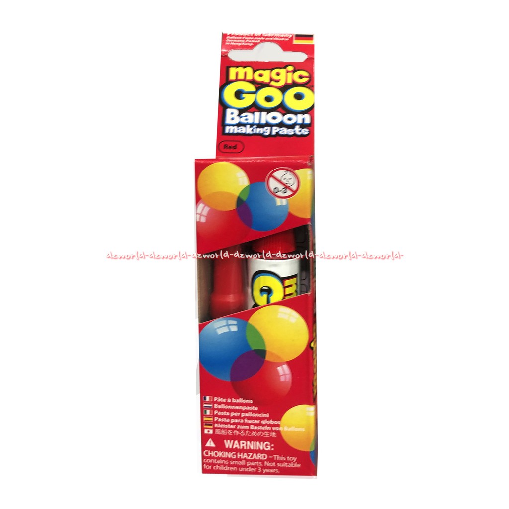 Magic Goo Balloon Making Paste Yellow Mainan Pasta Membuat Balon Magicgo Balon Tiup