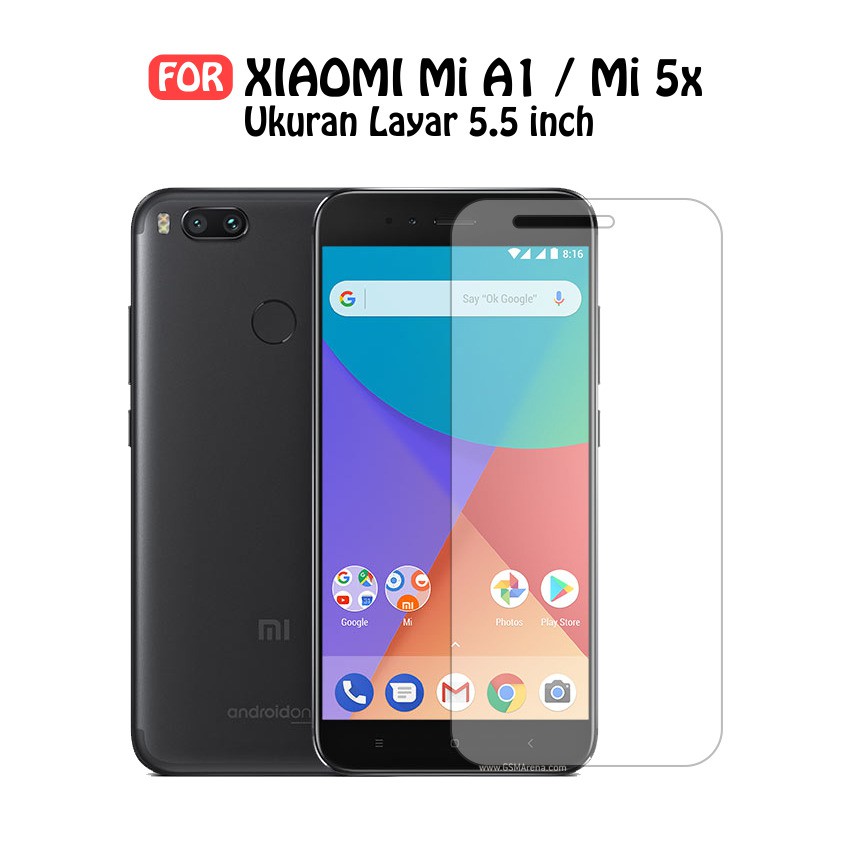 Tempered Glass Xiaomi Mi A1 / Mi 5X Premium Quality Anti Gores Kaca