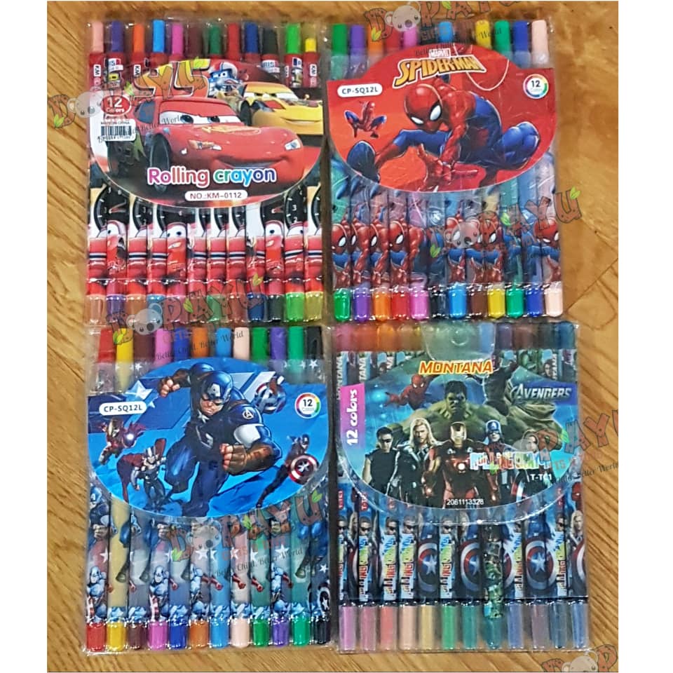 

KRAYON PUTAR ROLLING CRAYON KARAKTER ALAT MEWARNAI KM01122