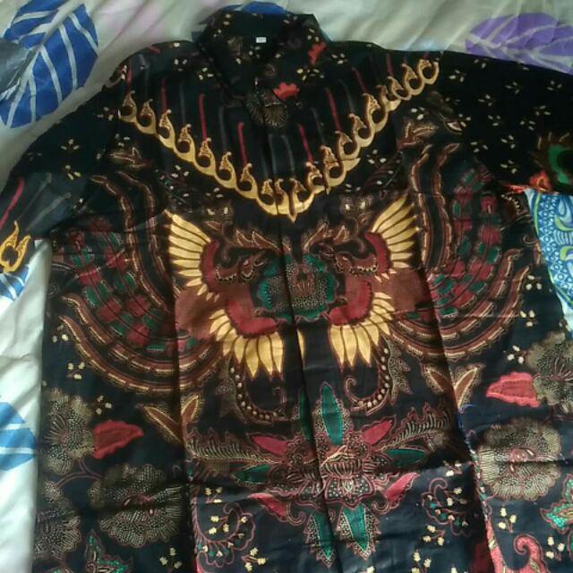 Kemeja Batik Pria Modern Lengan Panjang Casual Modis Slim Fit Trendy Masa Kini Ol 162