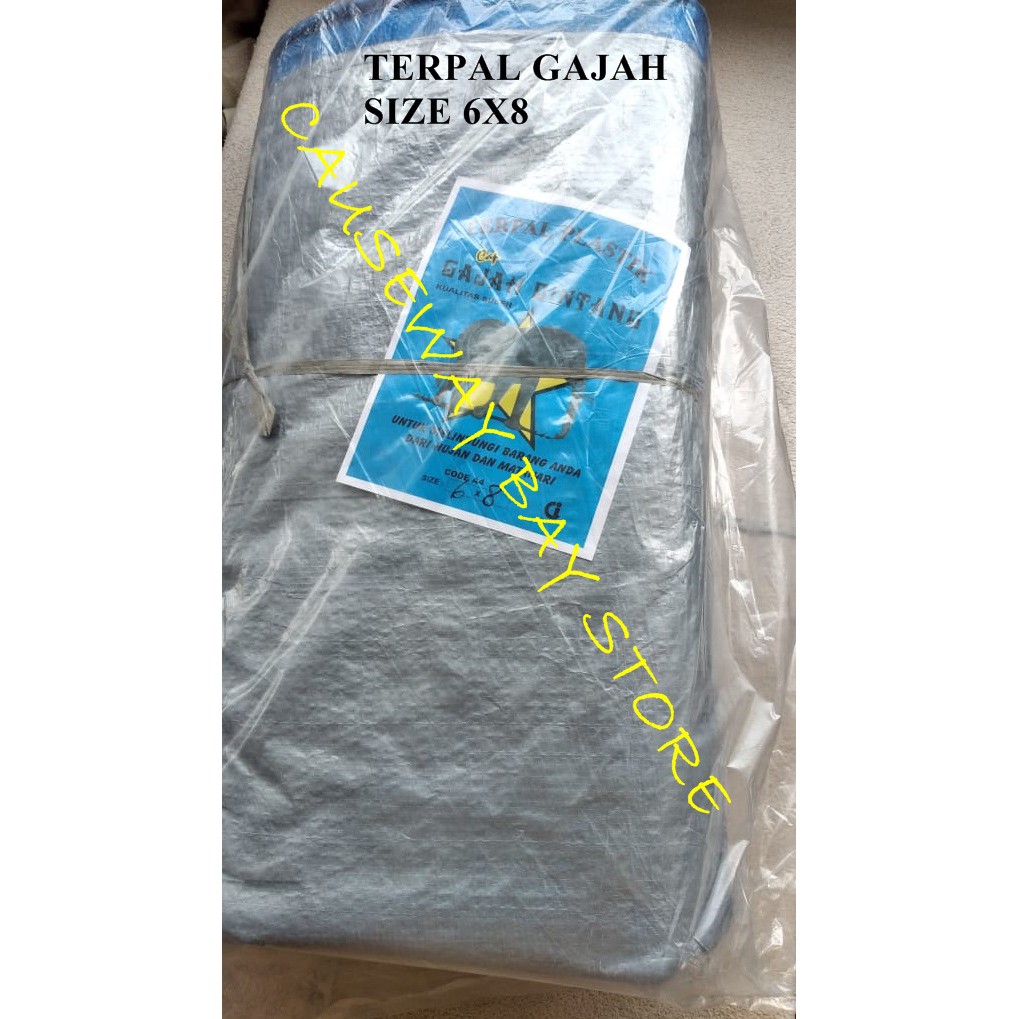 TERPAL 6X8 CAP GAJAH BINTANG
