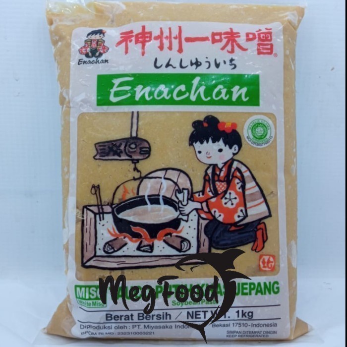 

ENACHAN MISO PASTE HALAL 1 KG | ENACHAN TAUCO PUTIH JEPANG HALAL
