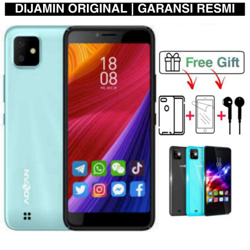 Advan Nasa Plus Ram 2/16GB Hp Sekolah - Dual Camera 5.45" HD
