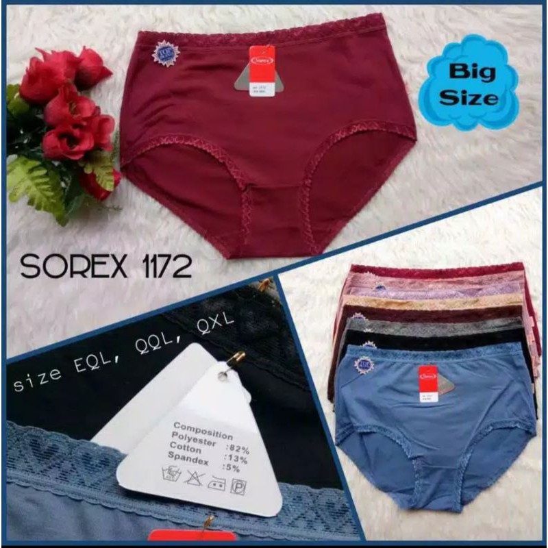 BEEE_91/ Cd / Celana Dalam Sorex 1172 Satuan