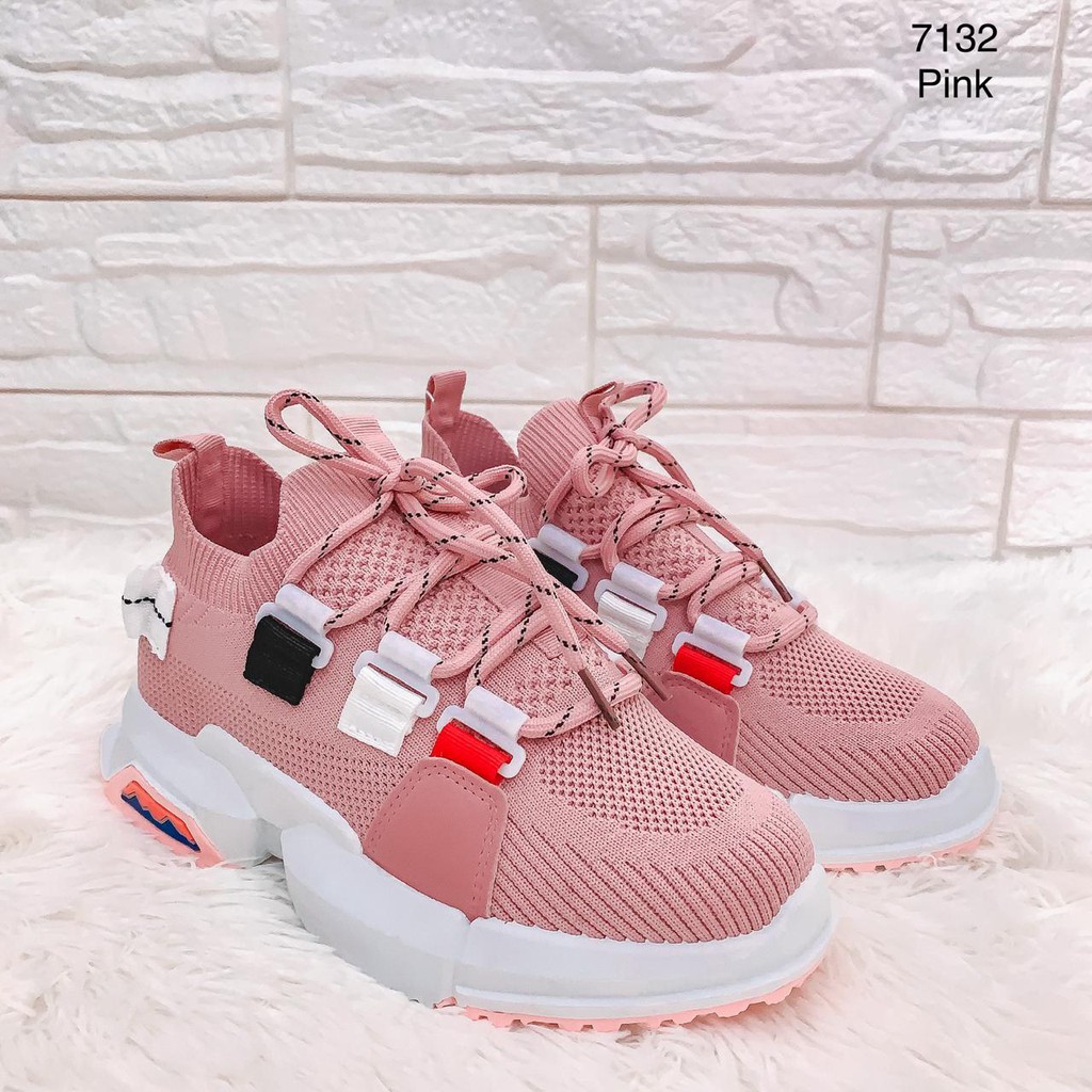 Sepatu Wanita Sepatu Import Sepatu Batam Sneaker QC 7132