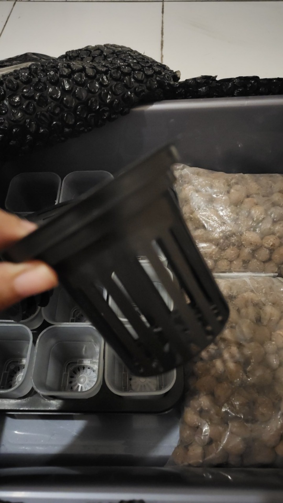 Netpot 7cm Lebar - Netpot Hidroponik - Netpot Aquaponik