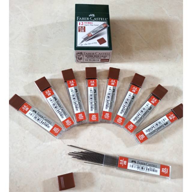 

Isi pensil mekanik faber castell 0.5 mm