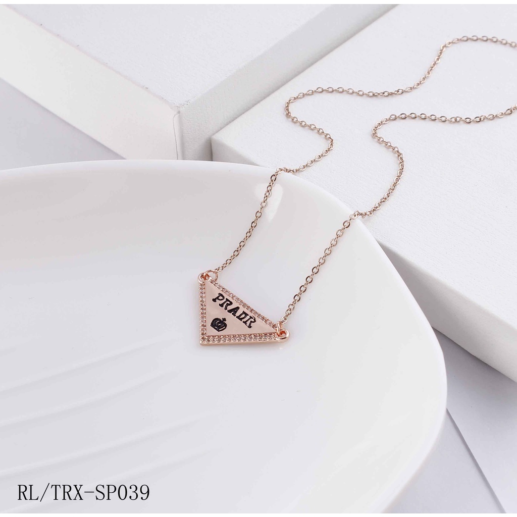 Kalung Titanium Permata Perhiasan Fashion 039