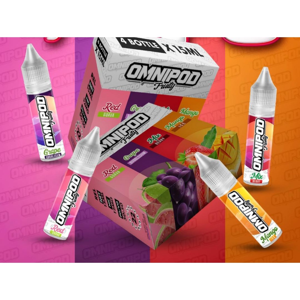 OMNIPOD FRUITY 4 X 15ML