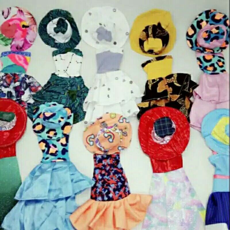 BAJU BARBIE/BAJU BARBIE TOPI