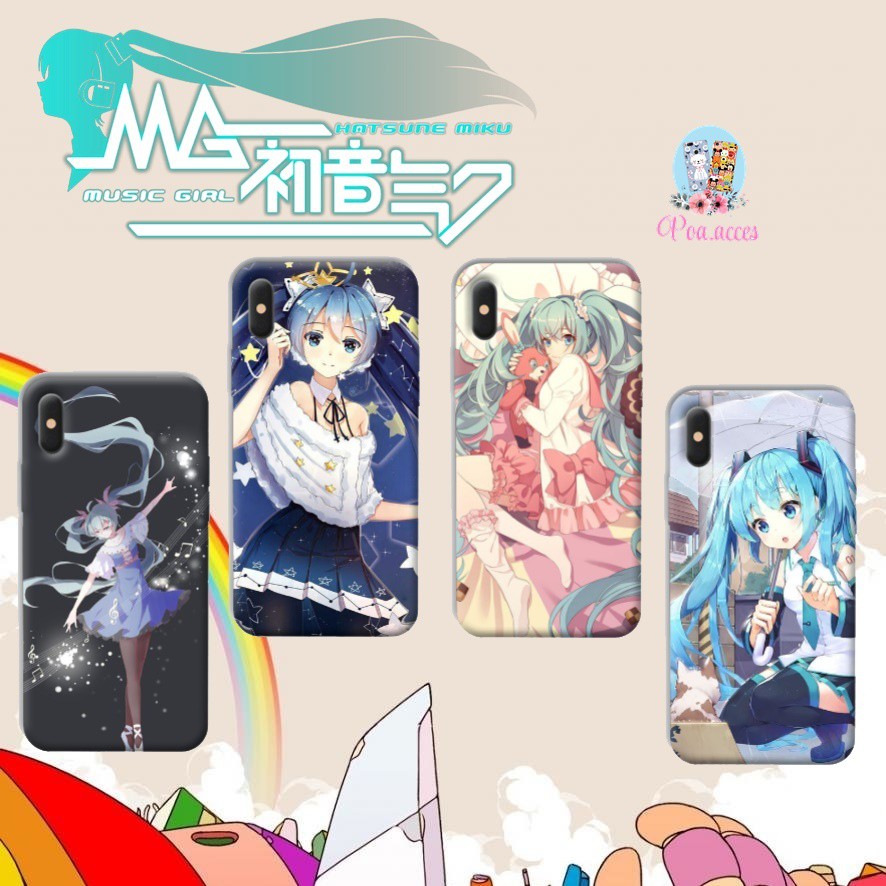 CASING HATSUNE MIKU VOCALOID ANIME CASE VIVO/OPPO/LG