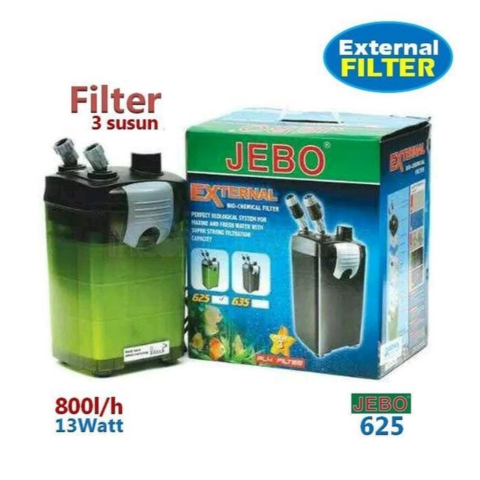 JEBO 625 External Canister Filter Aquarium