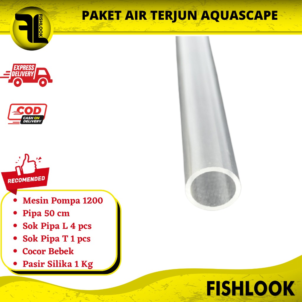 Paket Air Terjun Aquascape