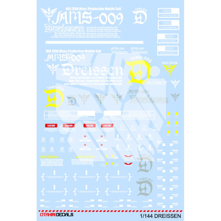 DREISSEN New Decal Skala 144