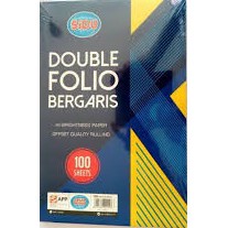 

Kertas Double Folio Sidu 1 pack isi 100