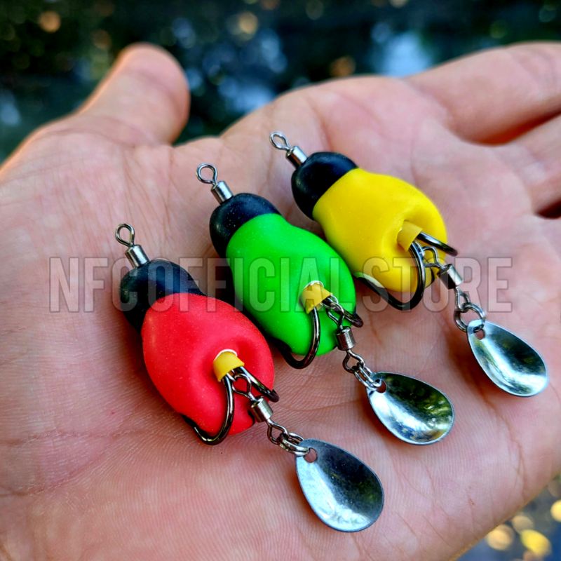 Soft frog Si Kumbang 3 cm 4 gram Umpan Gabus &amp; Toman SUPER KILLER