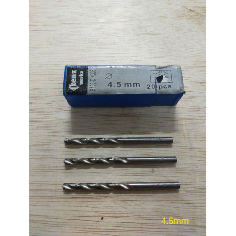 HSS DRILL BIT/MATA BOR BESI 4.5MM BENZ