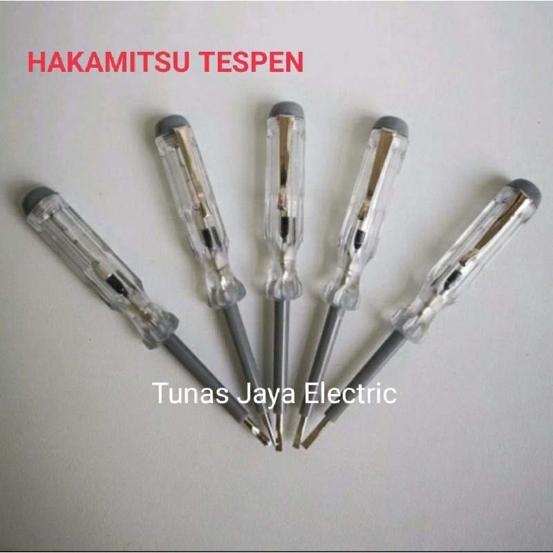 Obeng Tespen Listrik HAKAMITSU / Tespen Murah Berkualitas