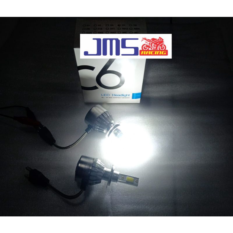 bohlam lampu depan led h7 set c6 Kawasaki ninja 250fi ninja 250 karbu yamaha r25 RR mono