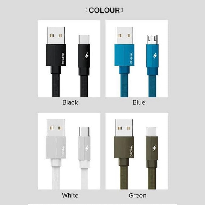 Data Cable Spliter Fast Series-Kabel Data Fast Series ada pilihan warna - Hand-48