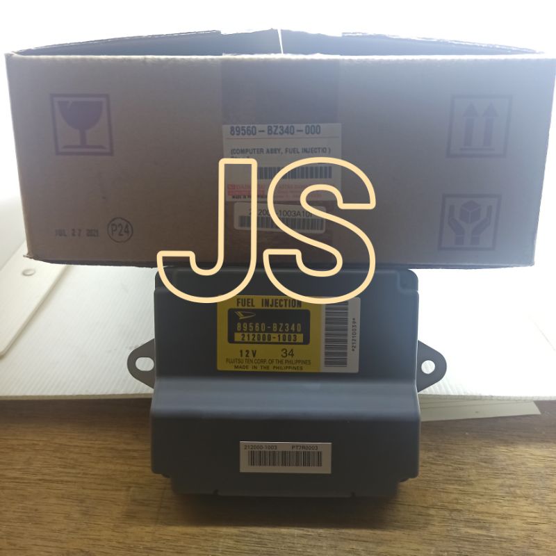 Ecu Komputer Computer Toyota Avanza Xenia 89560-BZ340 Asli 2003 2004 2005 2006 Resmi Gress Baru