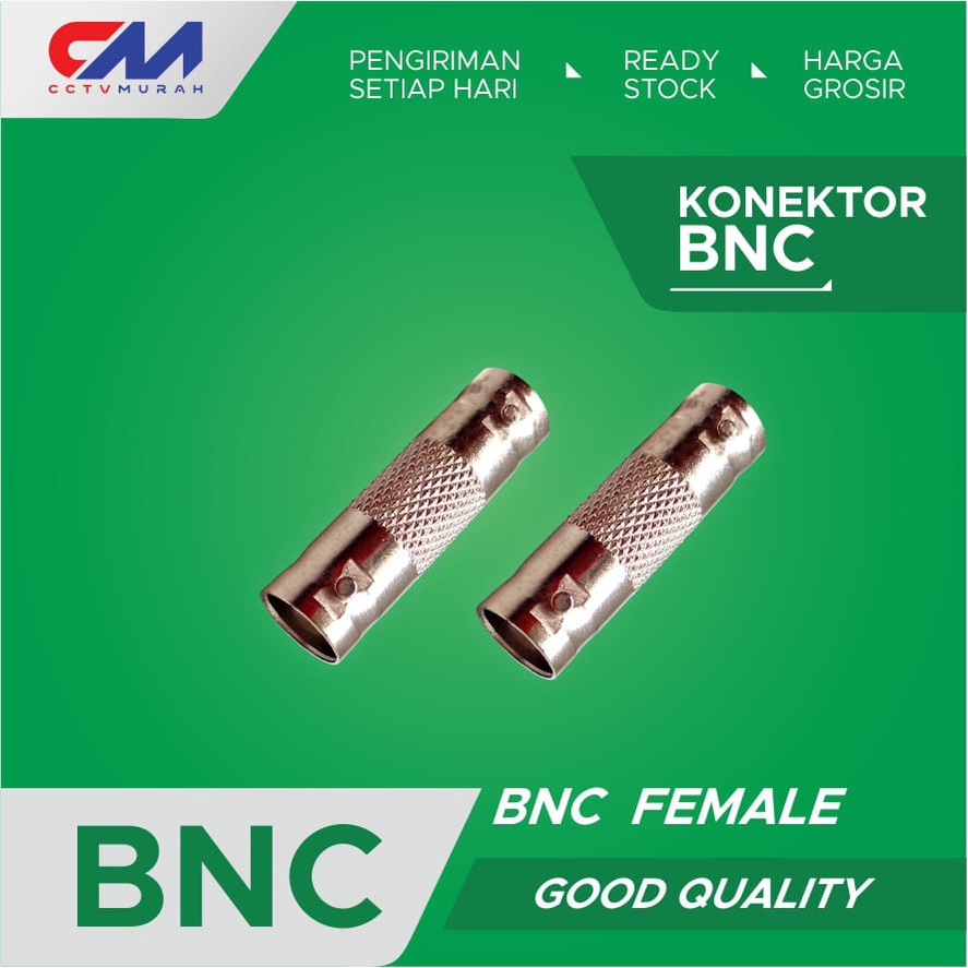 BNC FEMALE || Connector BNC FEMALE For Camera CCTV