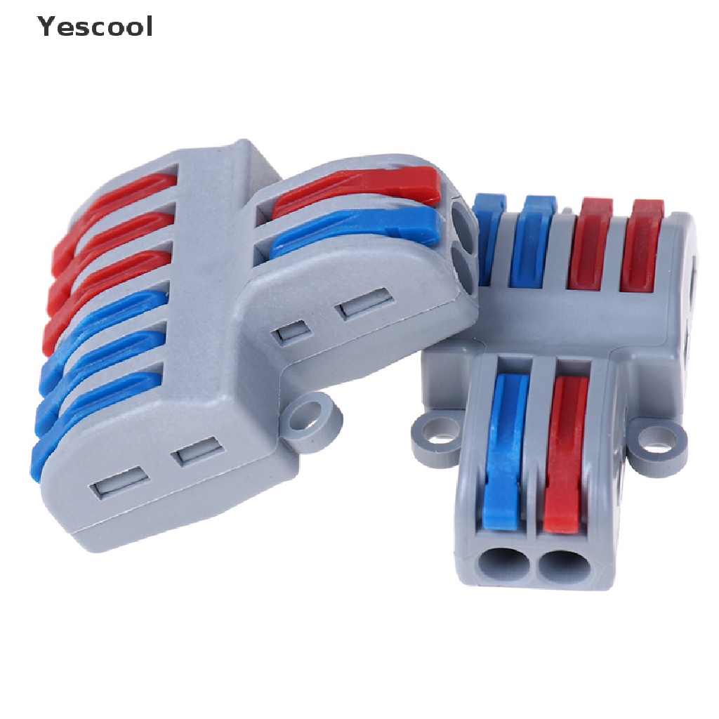 Yescool 1pc Konektor Kabel Terminal Splitter 2 In 4 / 6 Out SPL-42 / 62