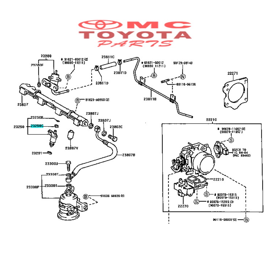 O Ring Oring Seal Grommet Nozzle Injector Camry Soluna Corolla 90480-13005