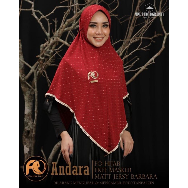 HIJAB INSTAN FO BY FO Farida